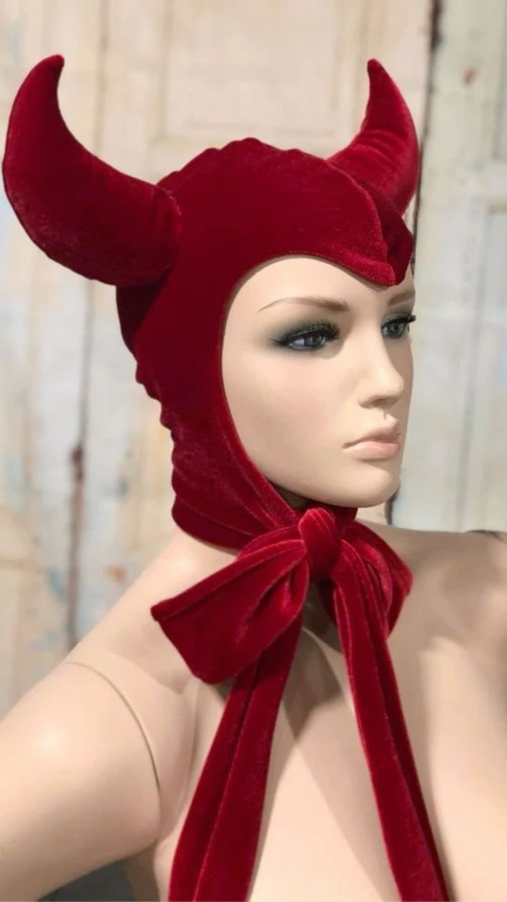 Men Accessories Hat - Chapeau à capuche vintage en velours