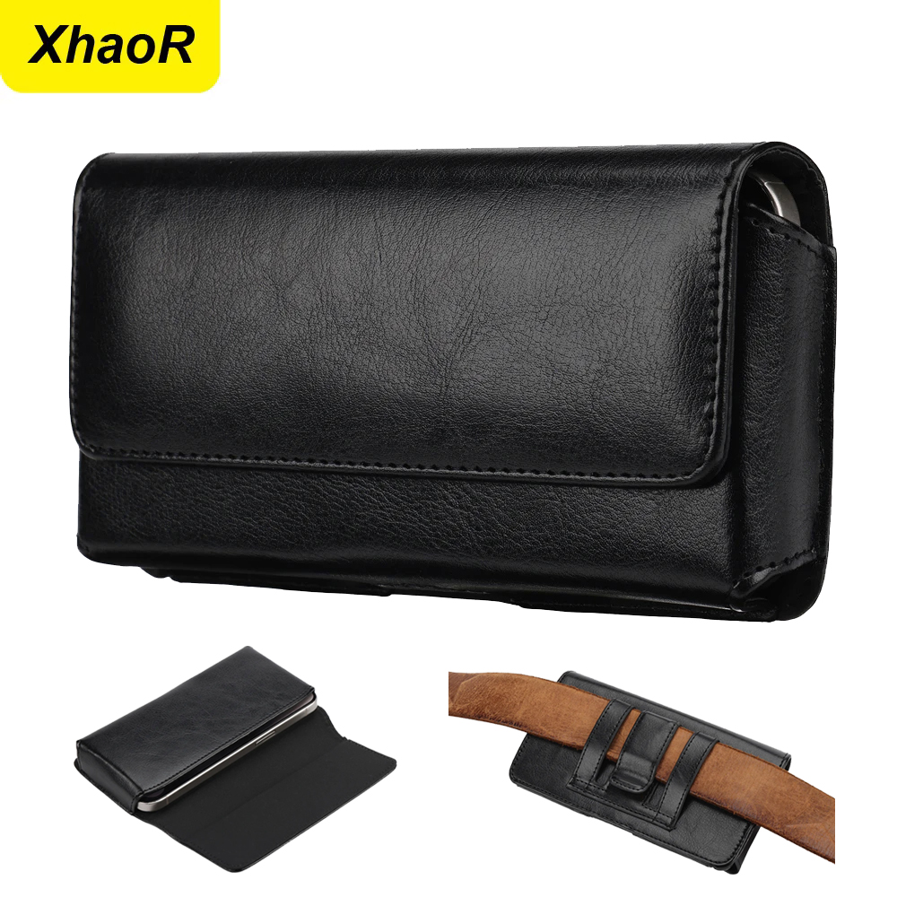 Men Accessories Box - Étui universel en cuir avec clip