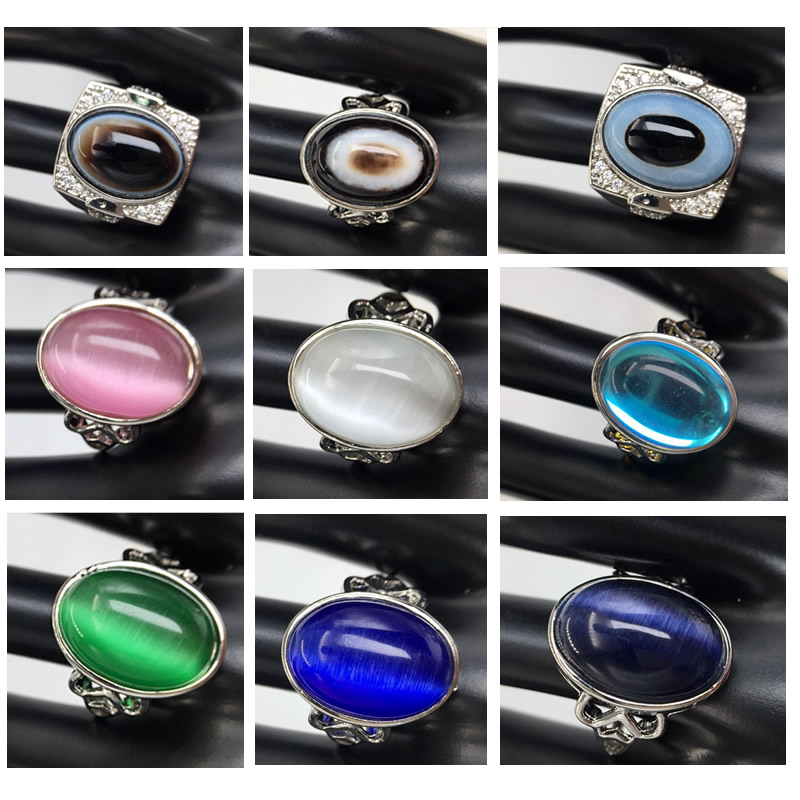 Men Accessories Evil Eye - Bague Mauvais Œil de Chat pour