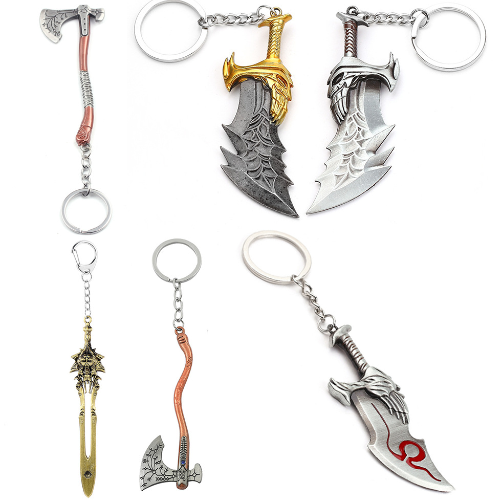 Men Accessories Chain - Porte-clés God of War 4 Kratos,