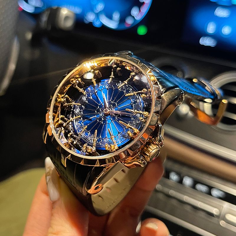Men Accessories Elegant - Montre pour homme luxueuse et élégante,