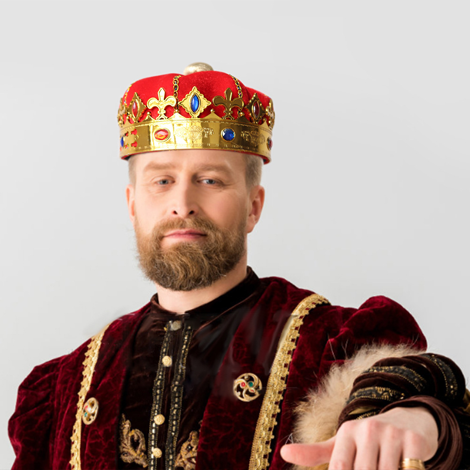 Men Accessories Hat - Chapeau de couronne de roi pour