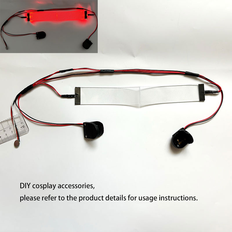Men Accessories Combo - Analyste de cosplay LED flexibles et
