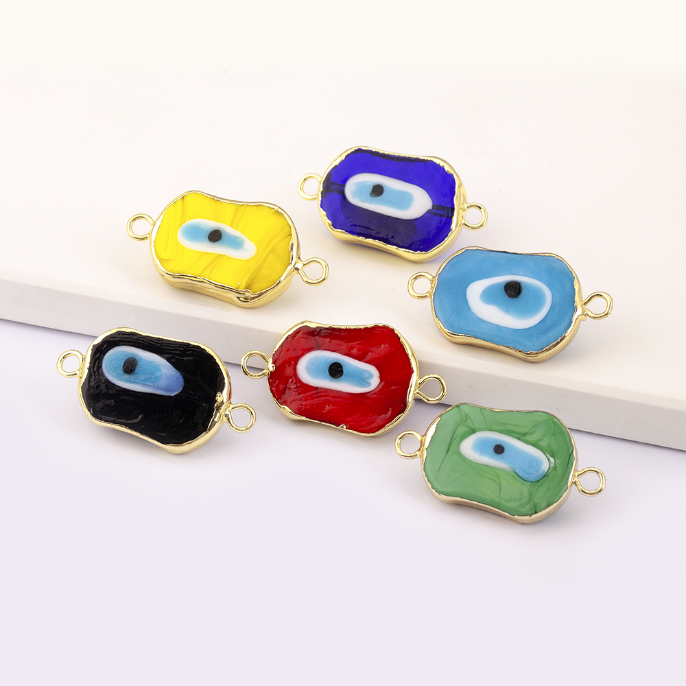 Men Accessories Evil Eye - Pendentif Œil Turc Coloré de Forme