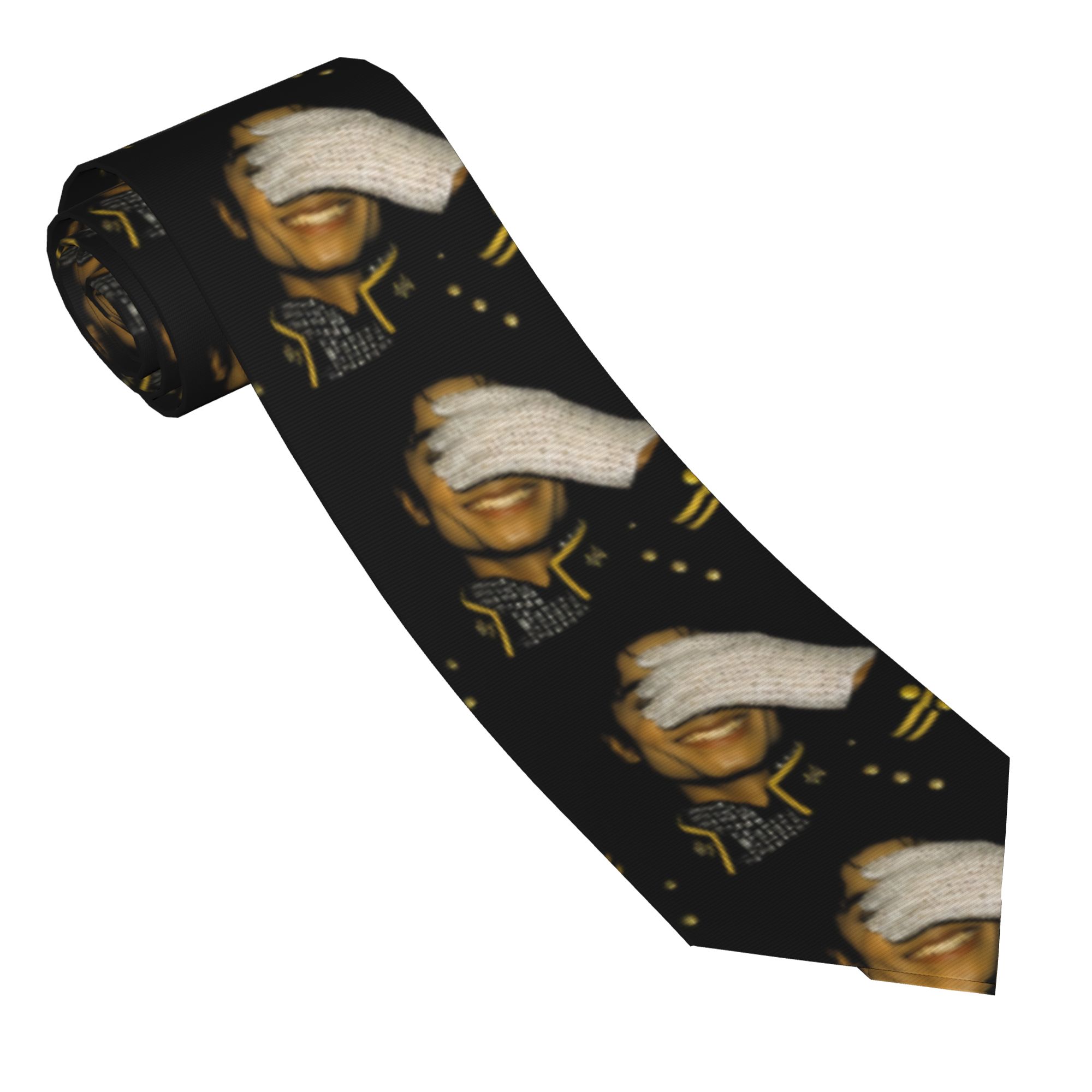 Men Accessories Elegant - Cravate vintage MJ Glove, style Michael