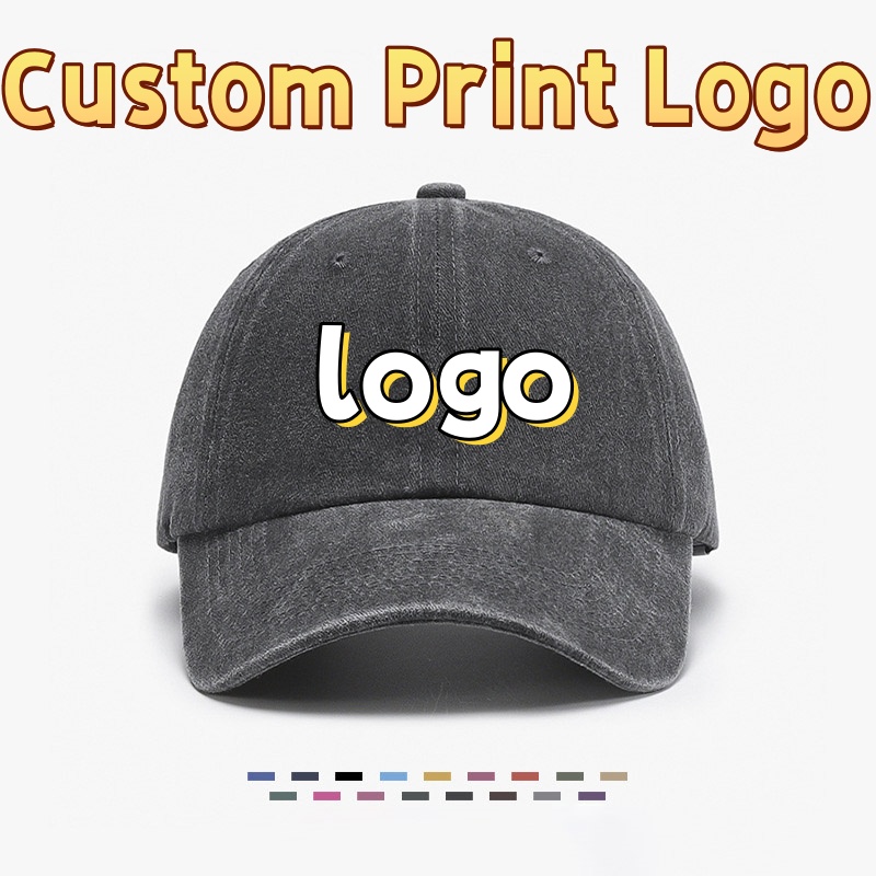 Men'S Accessories Designer - Casquettes de baseball en coton lavé