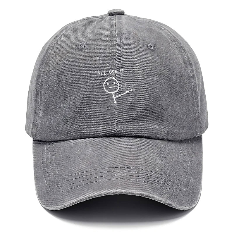 Men'S Accessories Designer - Casquette de Baseball en coton délavé