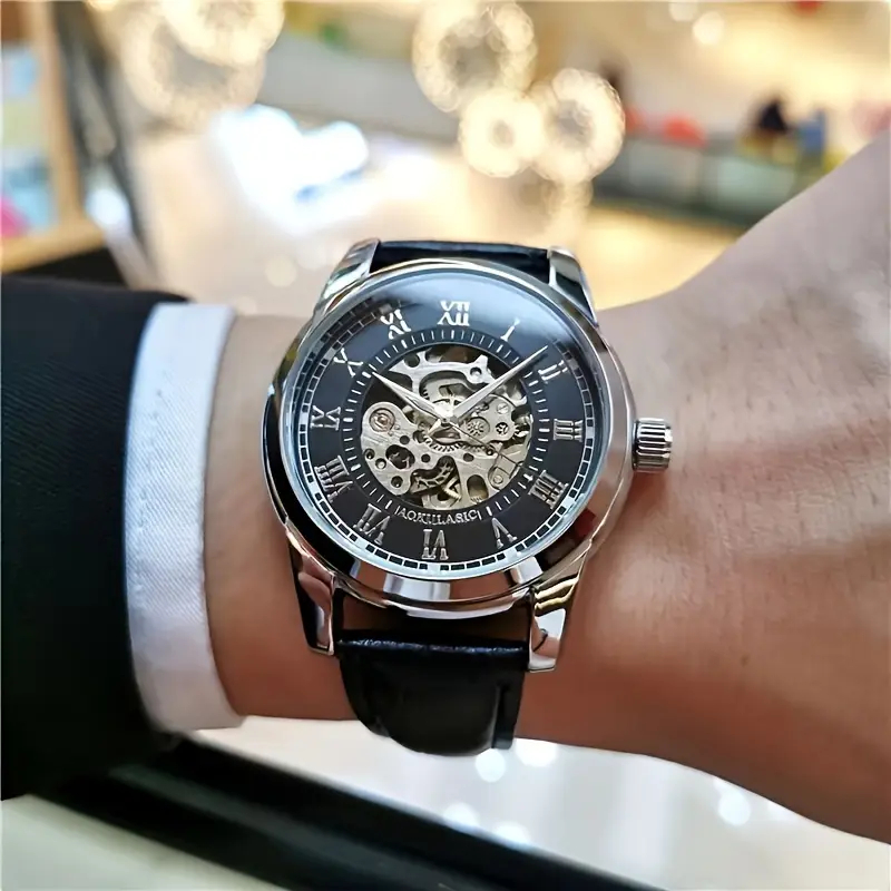 Men Accessories Elegant - Montre mécanique automatique élégante pour homme