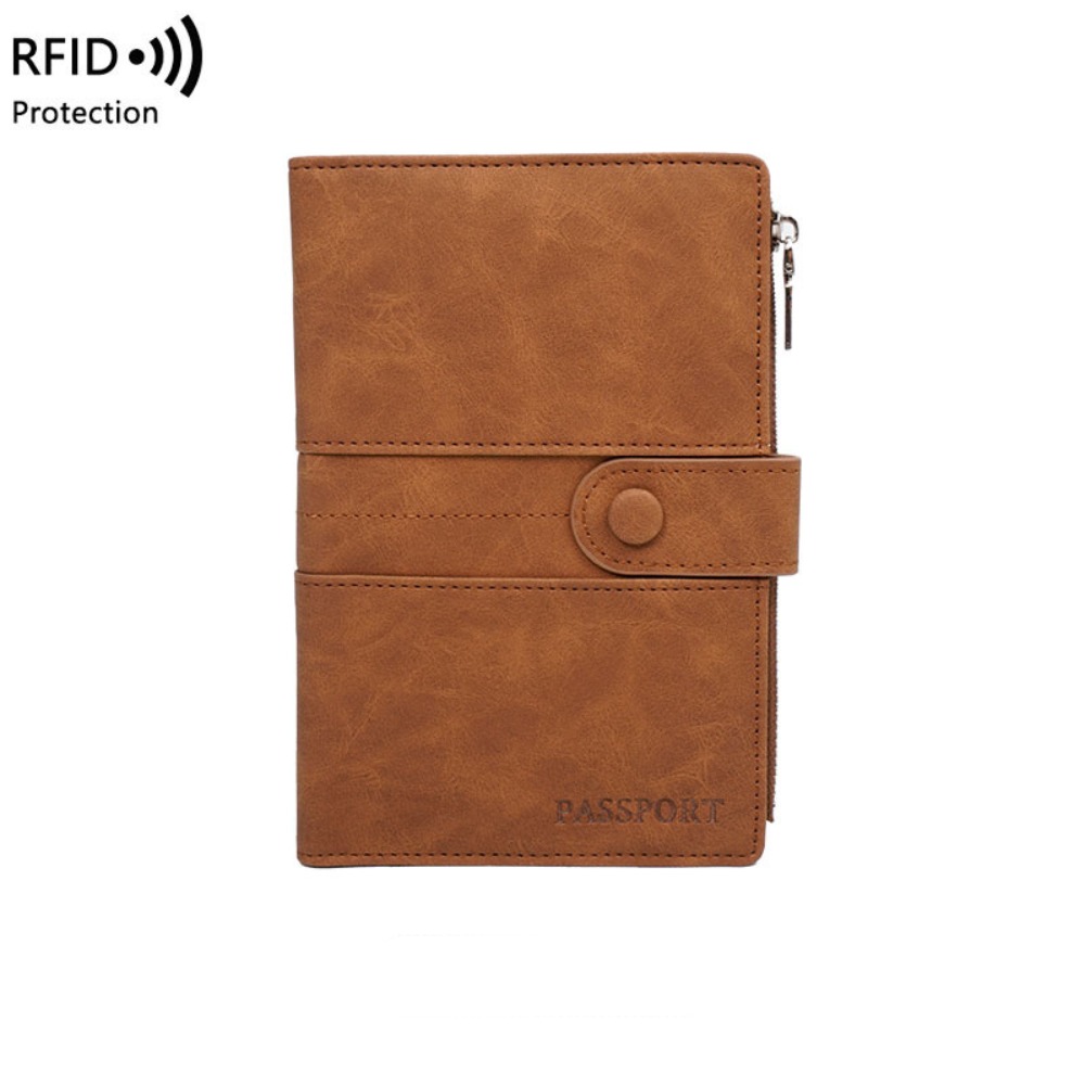 Passport Wallet Rfid - Portefeuille de voyage créatif en PU