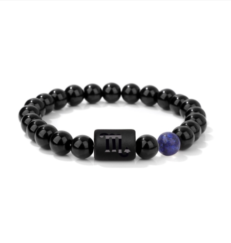 Men Accessories Amazon - Bracelet de perles de pierre transfrontalier