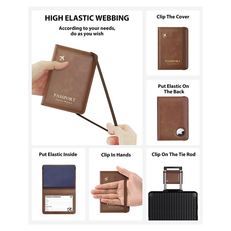 ABRT-Pochette de passeport ave - Passport Wallet Rfid avis et prix