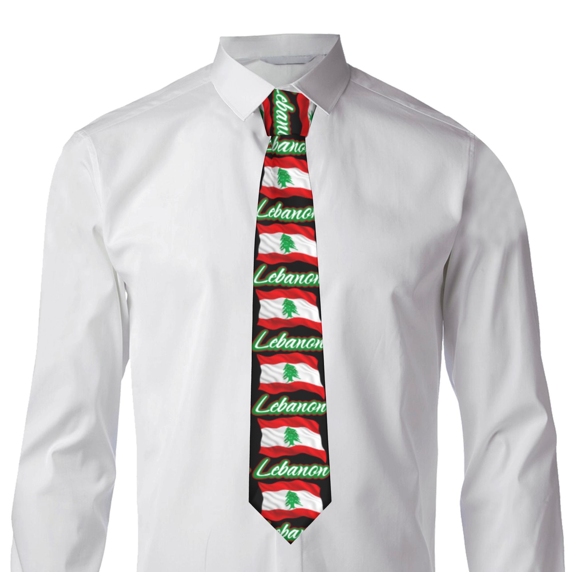 Cravate drapeau libanais pour  - Men Accessories Lebanon avis et prix