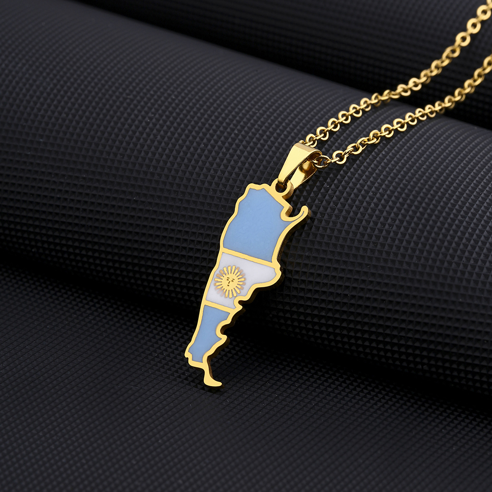 Collier pendentif drapeau cart - Men Accessories Chain avis et prix