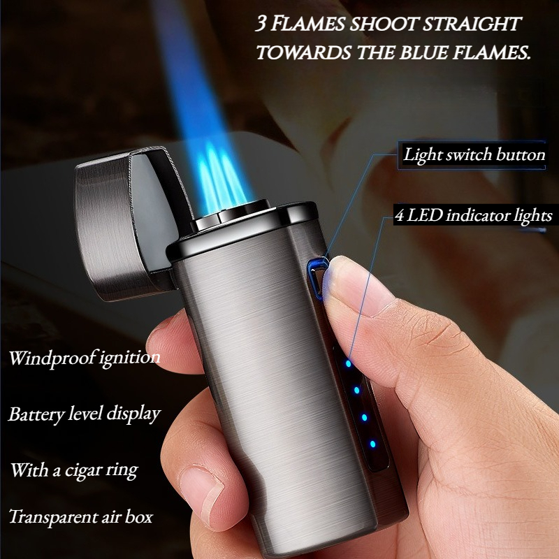 Briquet intégré gaz-électrique - Lighter Windproof avis et prix