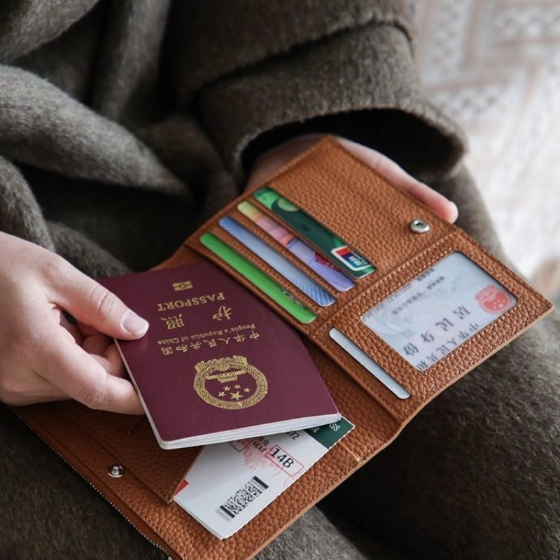 Porte-passeport en cuir couvre - Passport Wallet Rfid avis et prix