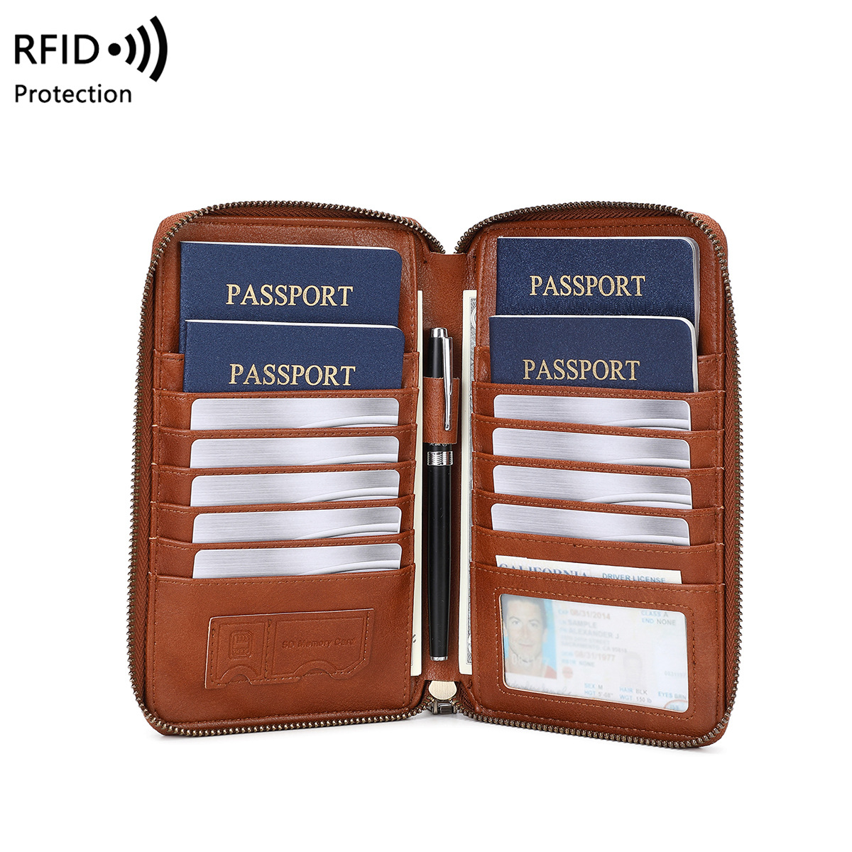 Portefeuille de voyage tendanc - Passport Wallet Rfid avis et prix