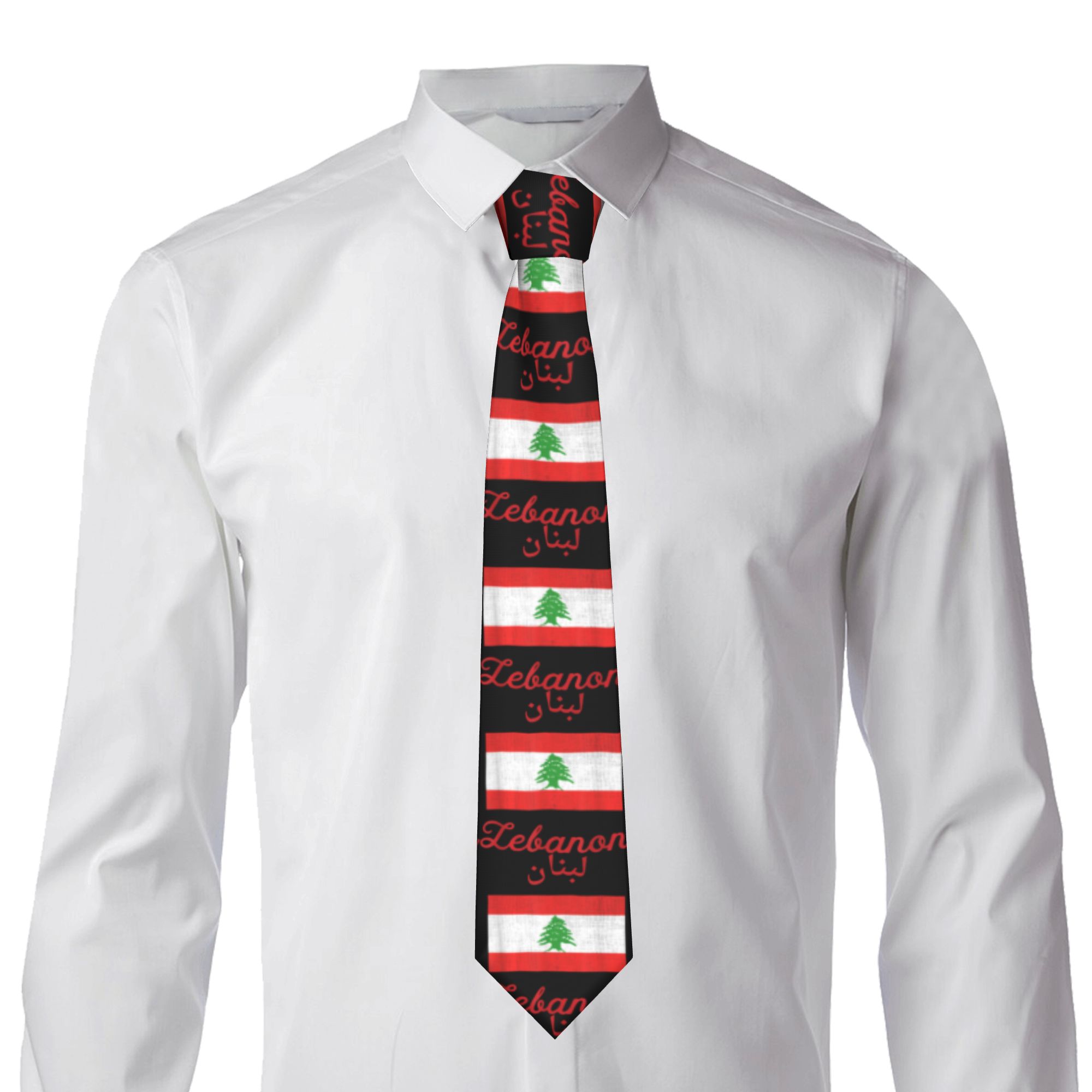 Cravate avec drapeau du Liban, - Men Accessories Lebanon avis et prix