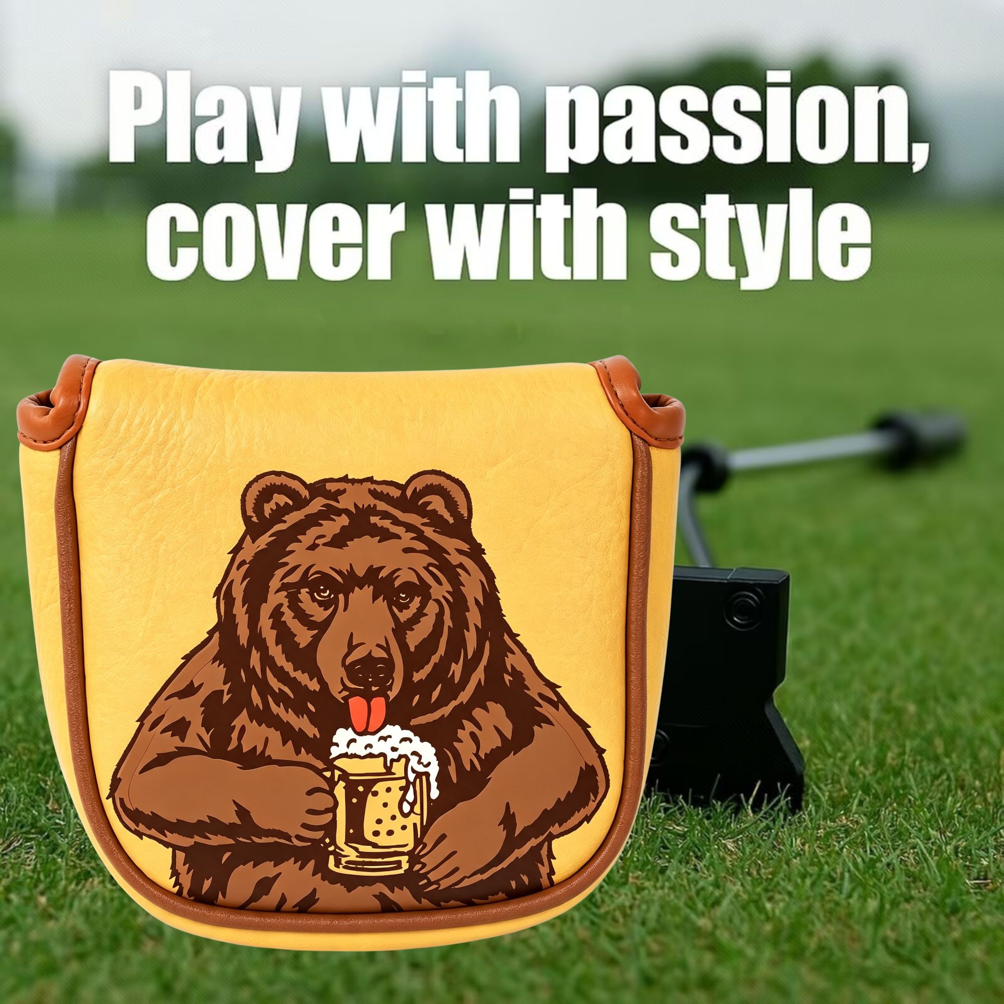 Housse de putter de golf brodé - Men'S Accessories Designer avis et prix