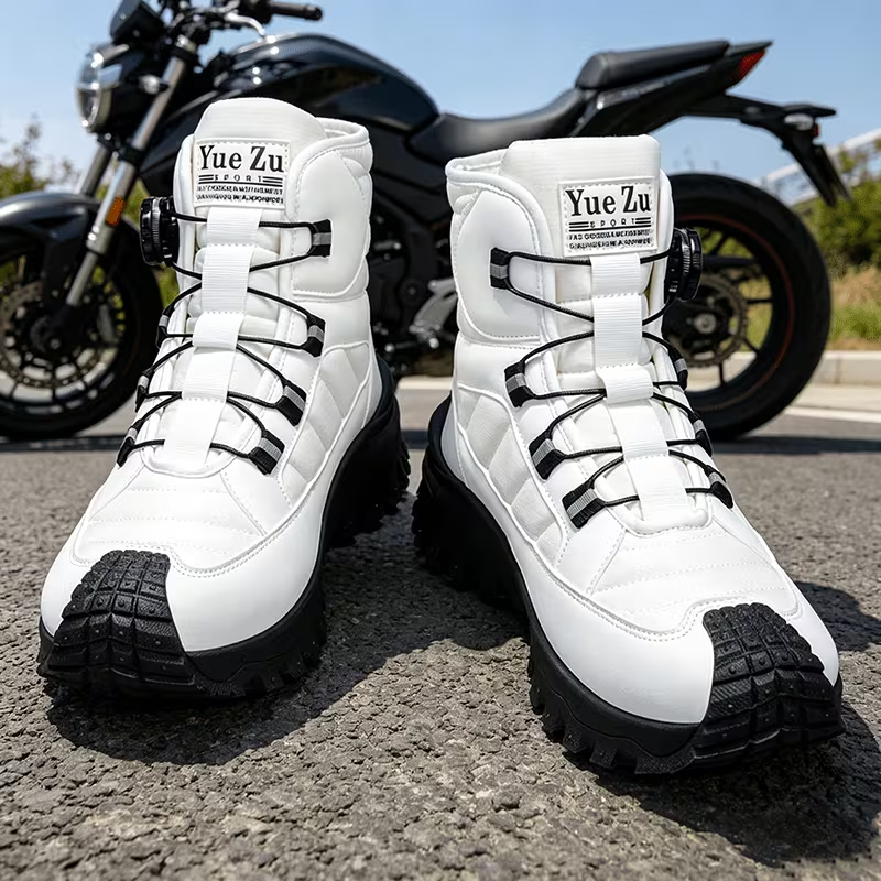 Bottes de moto hautes fonction - Men Accessories Hat avis et prix