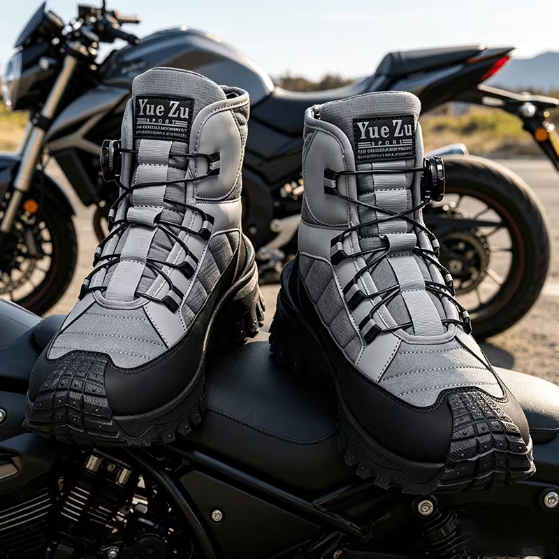Bottes de moto hautes fonction - Men Accessories Hat avis et prix