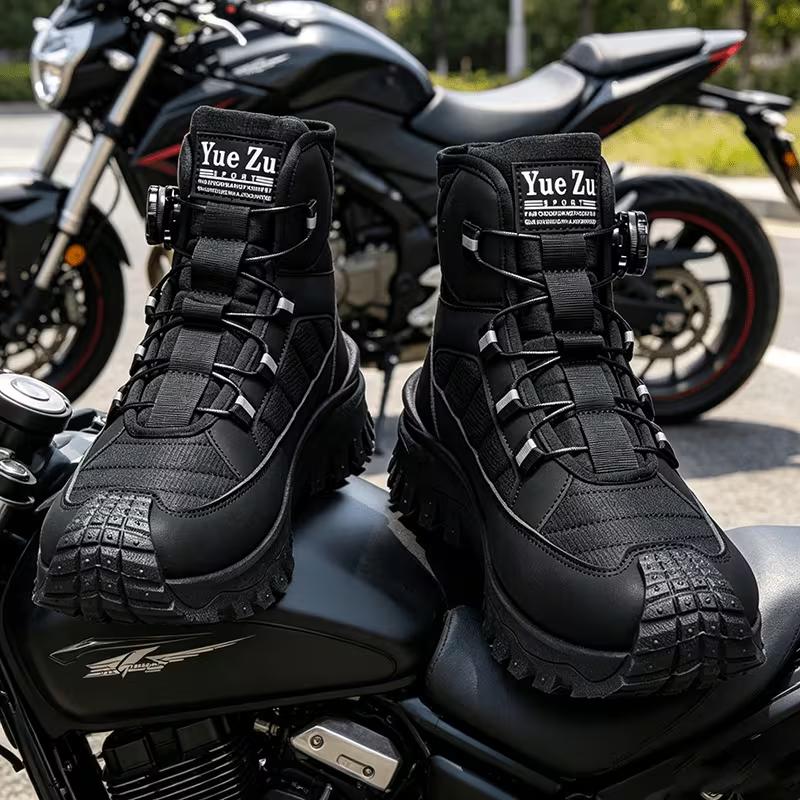 Bottes de moto hautes fonction - Men Accessories Hat avis et prix