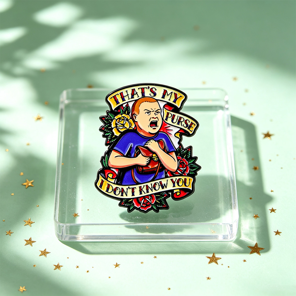 Broche émaillée avec citation  - Men'S Accessories Quotes avis et prix