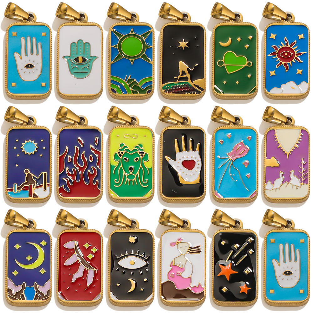 5 pendentifs breloques en émai - Men Accessories Evil Eye avis et prix