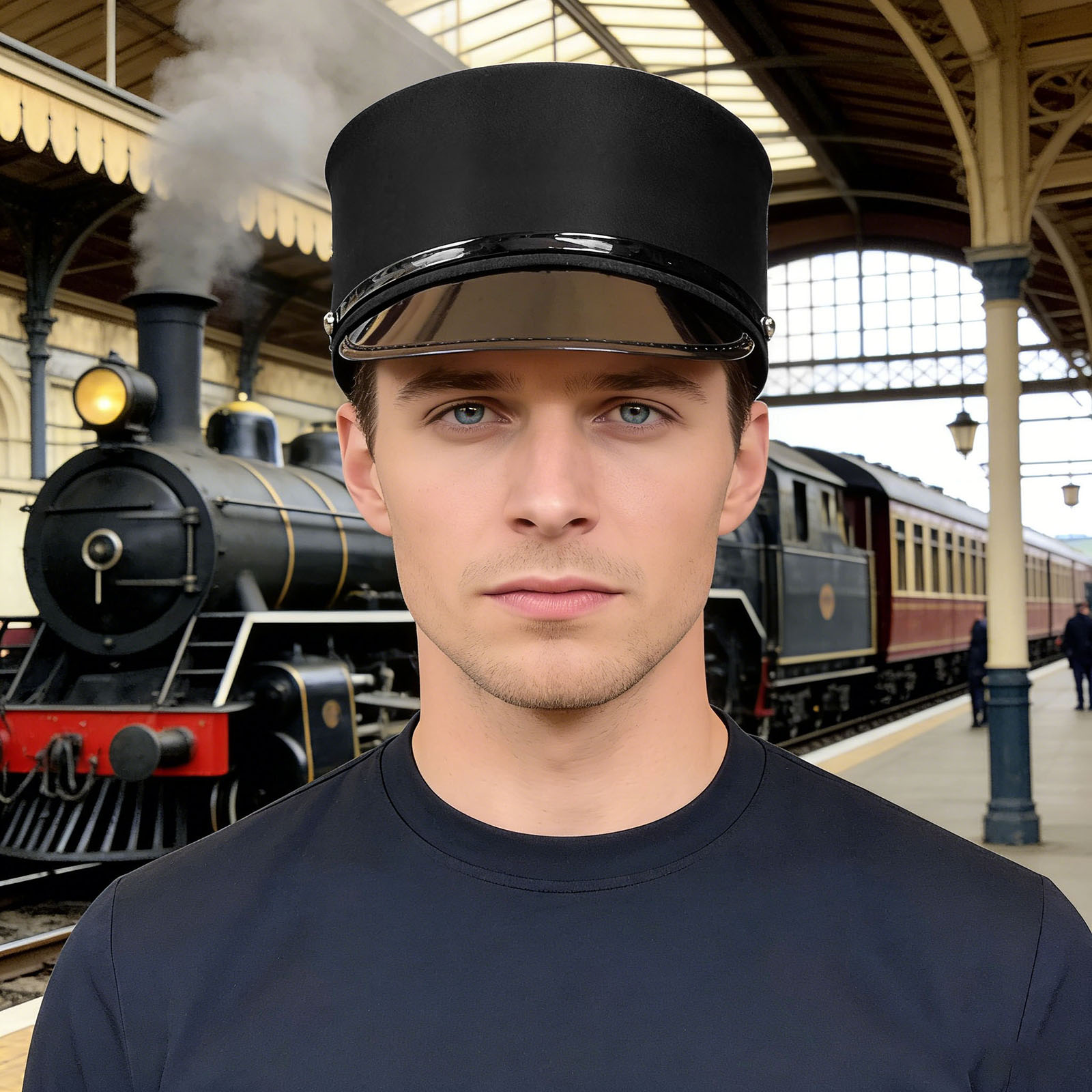 Chapeau de conducteur de train - Men'S Accessories Designer avis et prix