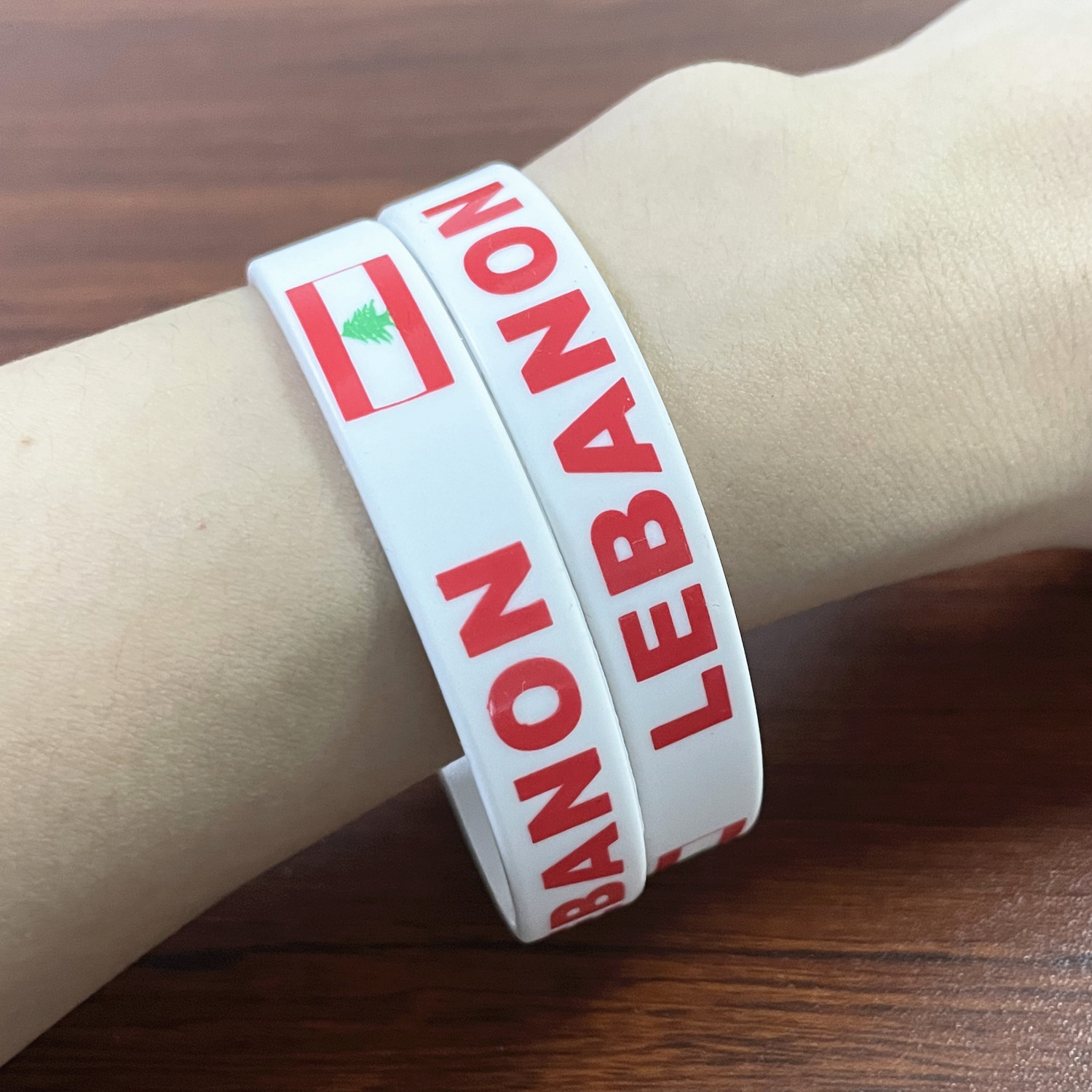 Bracelets en Silicone drapeau  - Men Accessories Lebanon avis et prix