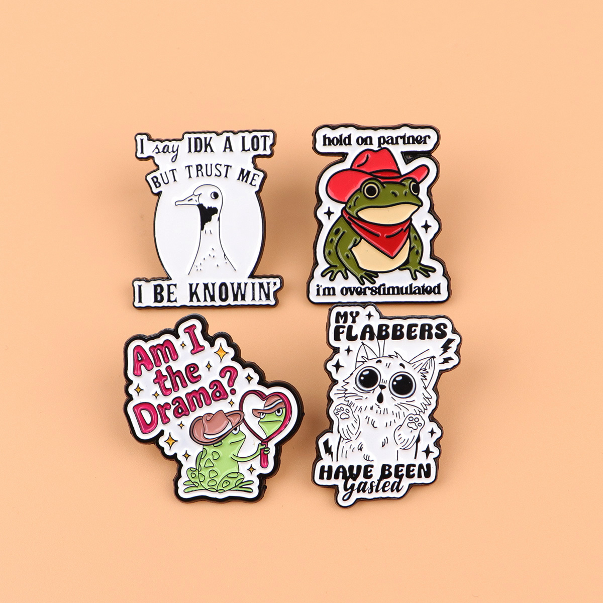 Épingles à revers chat citatio - Men'S Accessories Quotes avis et prix