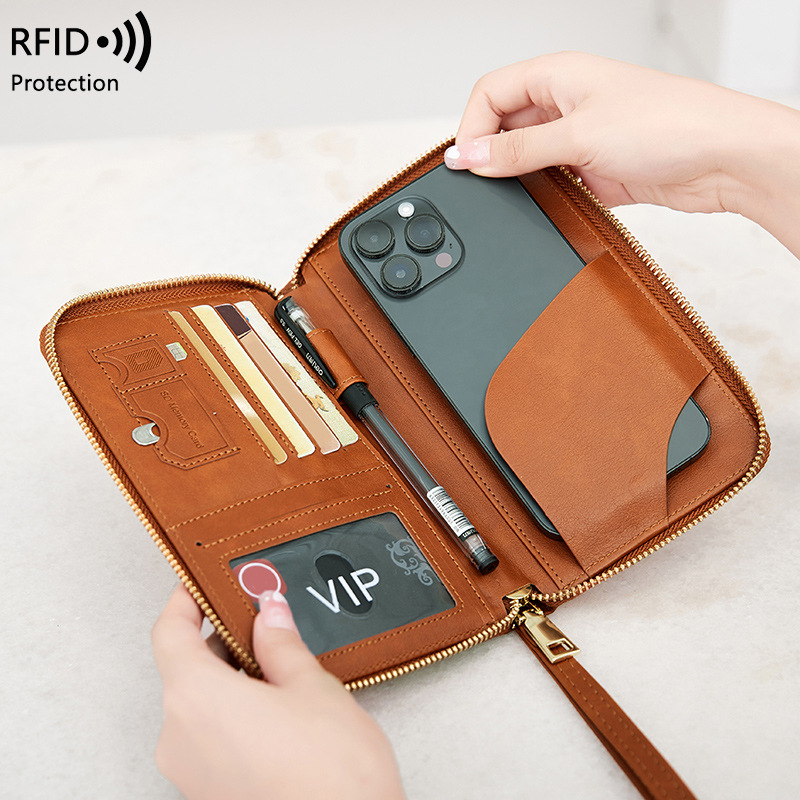 Couverture de passeport en cui - Passport Wallet Rfid avis et prix