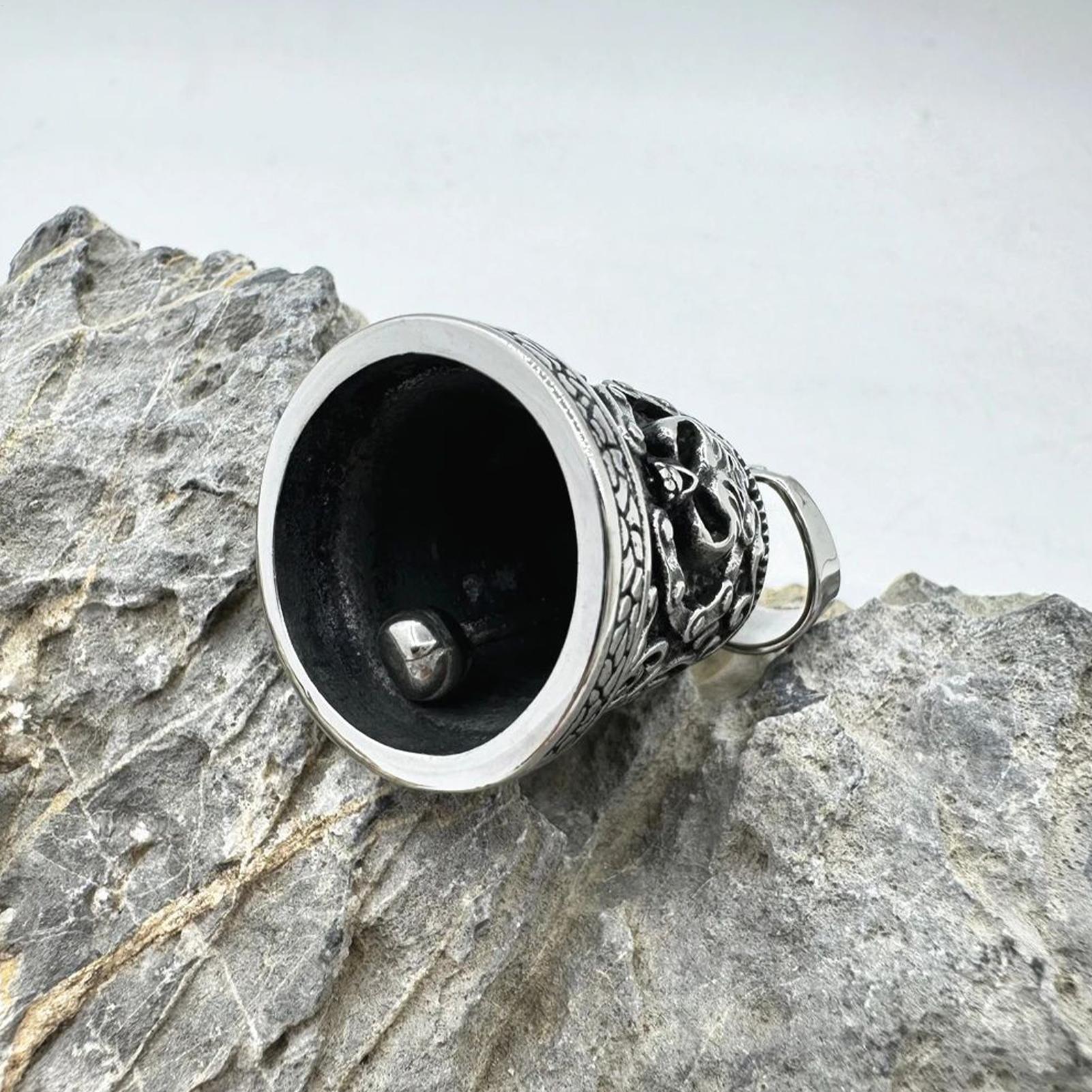 Breloque cloche tête de mort p - Men Accessories Chain avis et prix