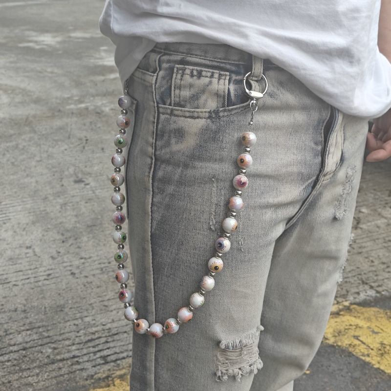 Chaîne de pantalon multicolore - Men Accessories Evil Eye avis et prix