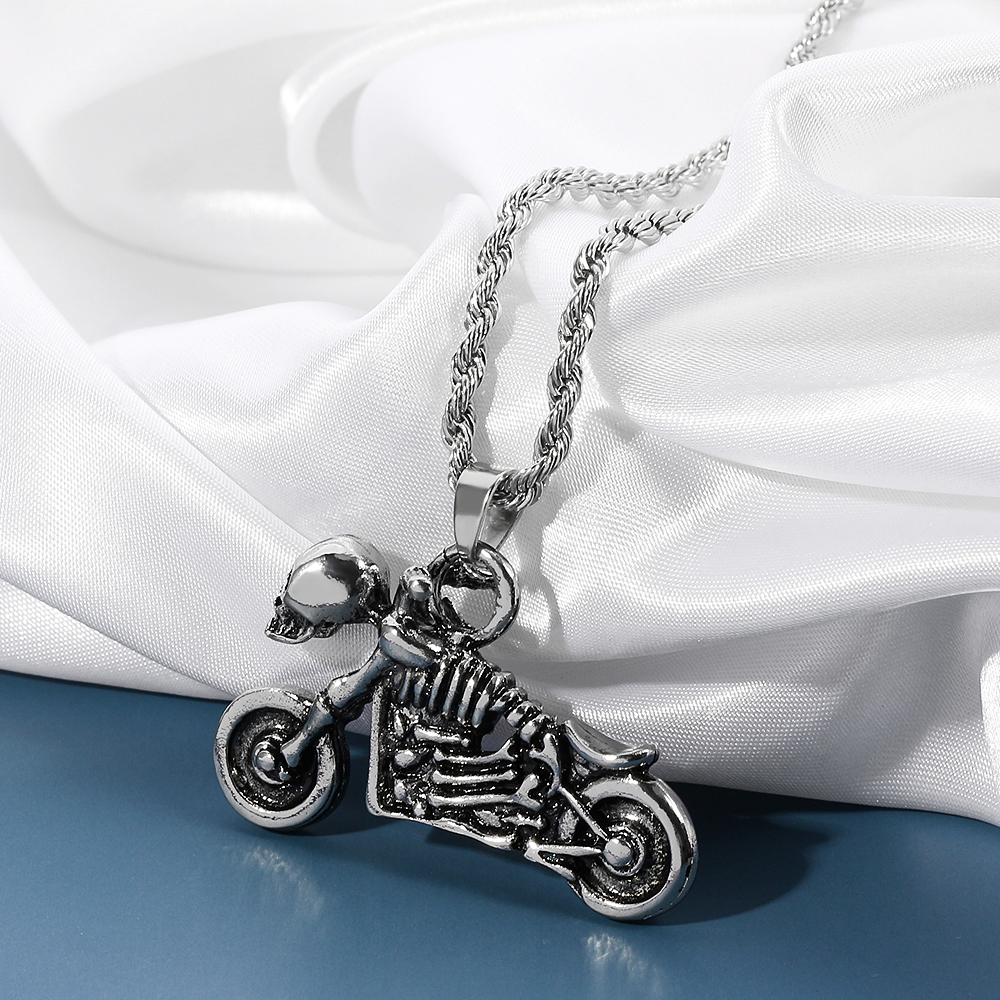Collier Rétro Hip Hop Squelett - Men'S Accessories Clothing avis et prix