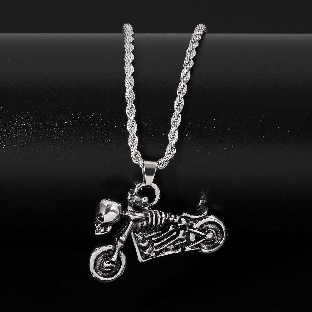 Collier Rétro Hip Hop Squelett - Men'S Accessories Clothing avis et prix