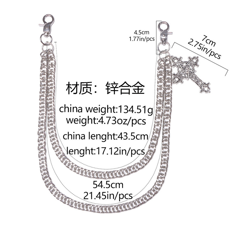 Chaîne de pantalon en métal Pu - Men Accessories Chain avis et prix