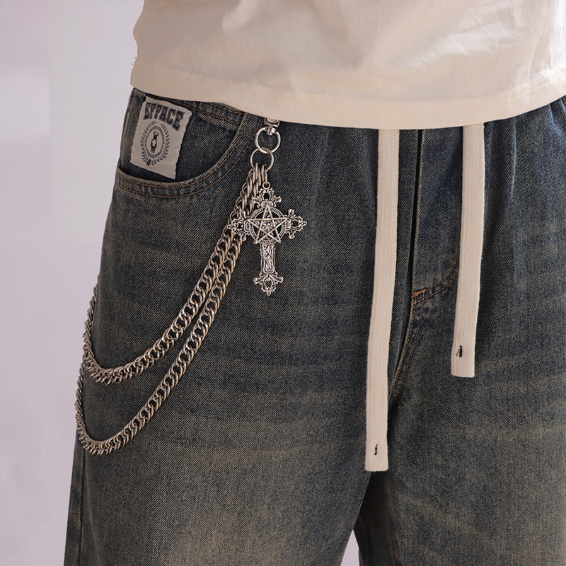 Chaîne de pantalon en métal Pu - Men Accessories Chain avis et prix