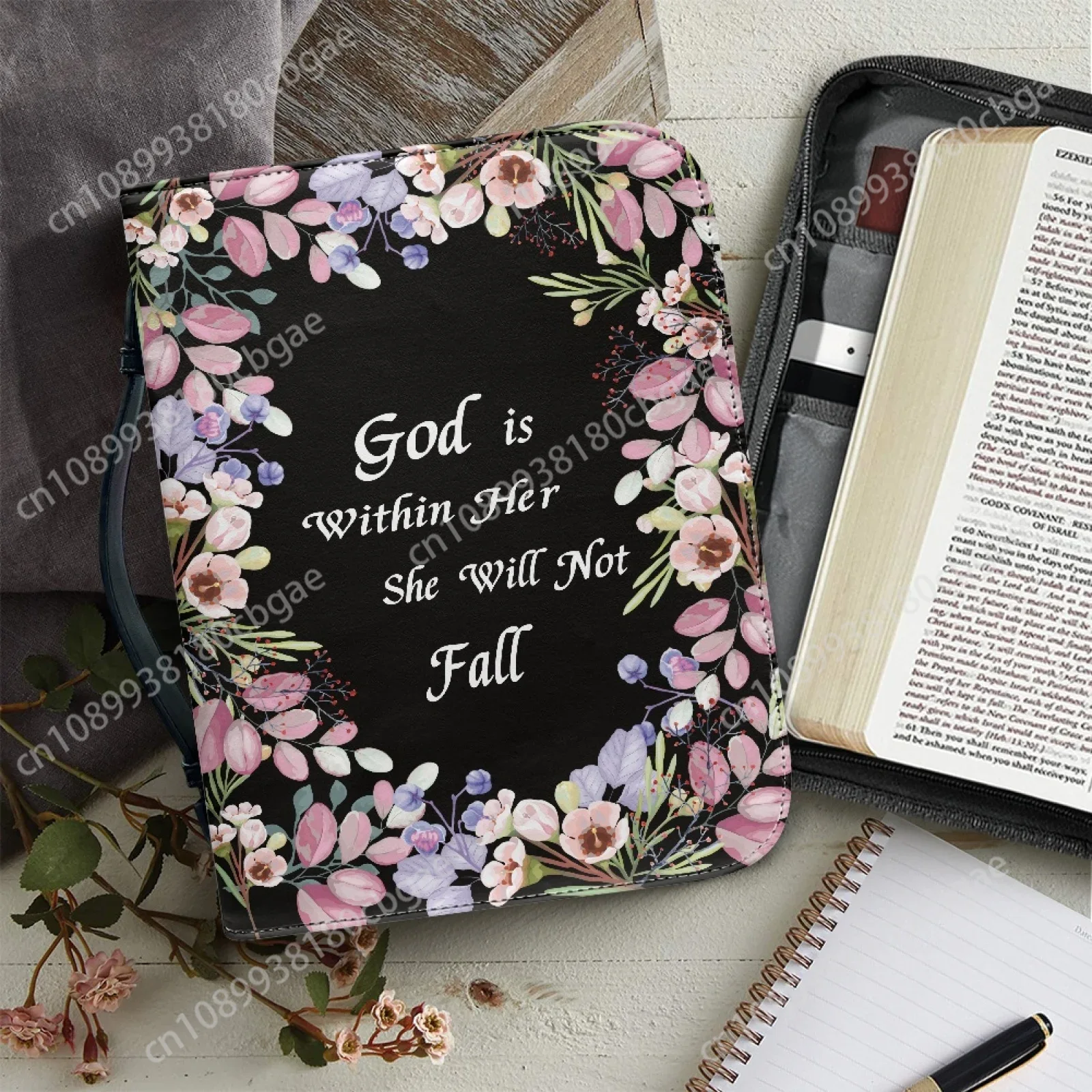 Sac Bible en cuir à motif de v - Men Accessories Box avis et prix