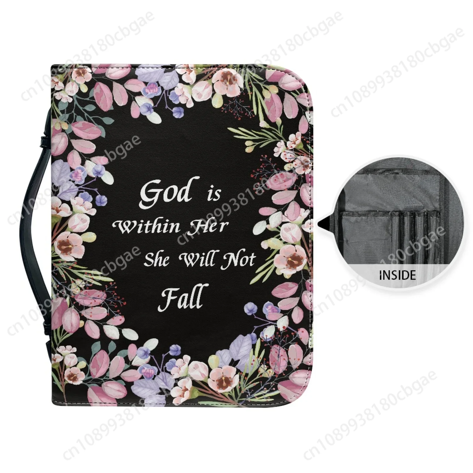 Sac Bible en cuir à motif de v - Men Accessories Box avis et prix