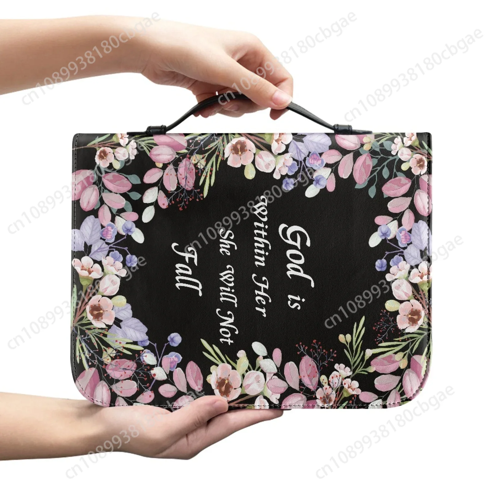 Sac Bible en cuir à motif de v - Men Accessories Box avis et prix