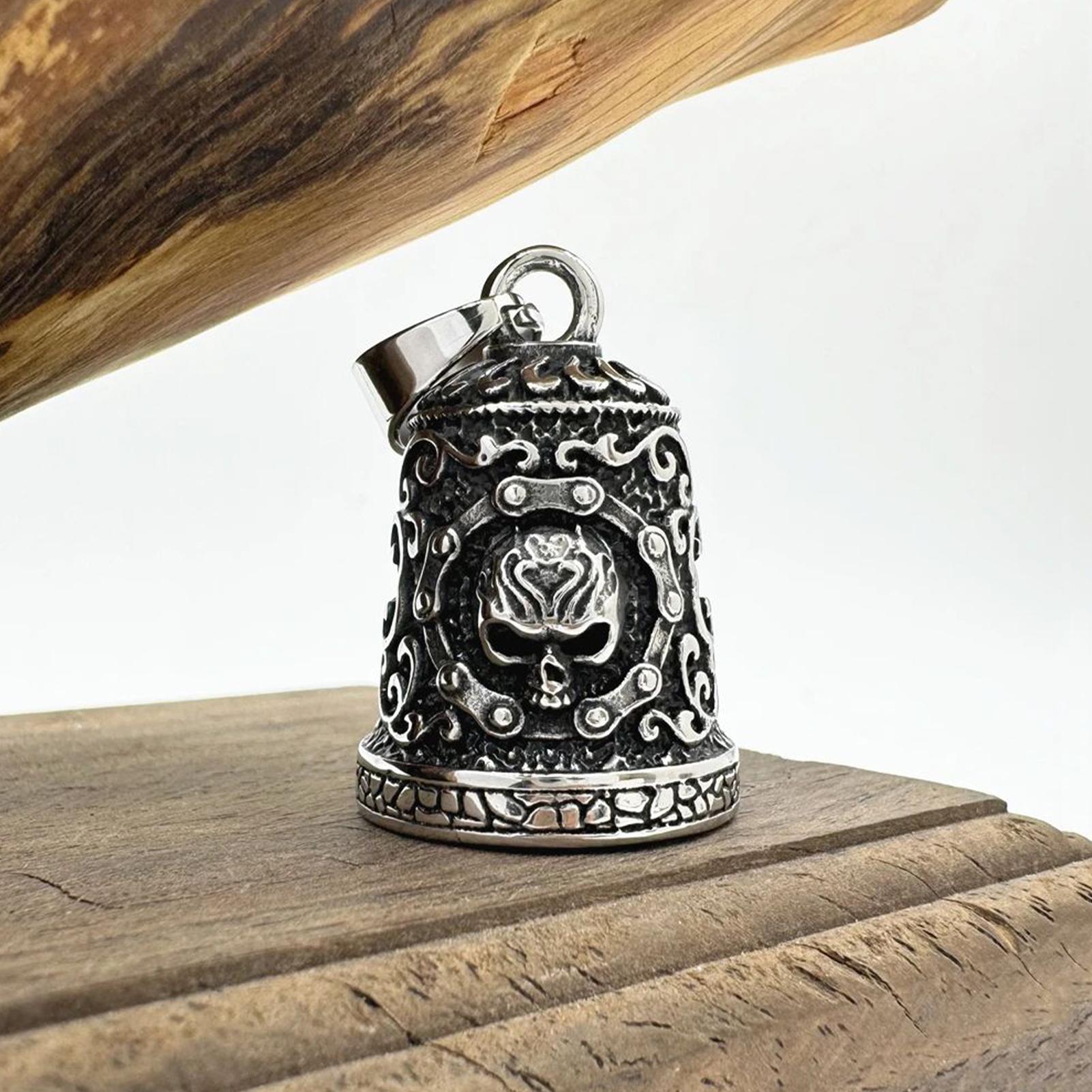 Breloque cloche tête de mort p - Men Accessories Chain avis et prix