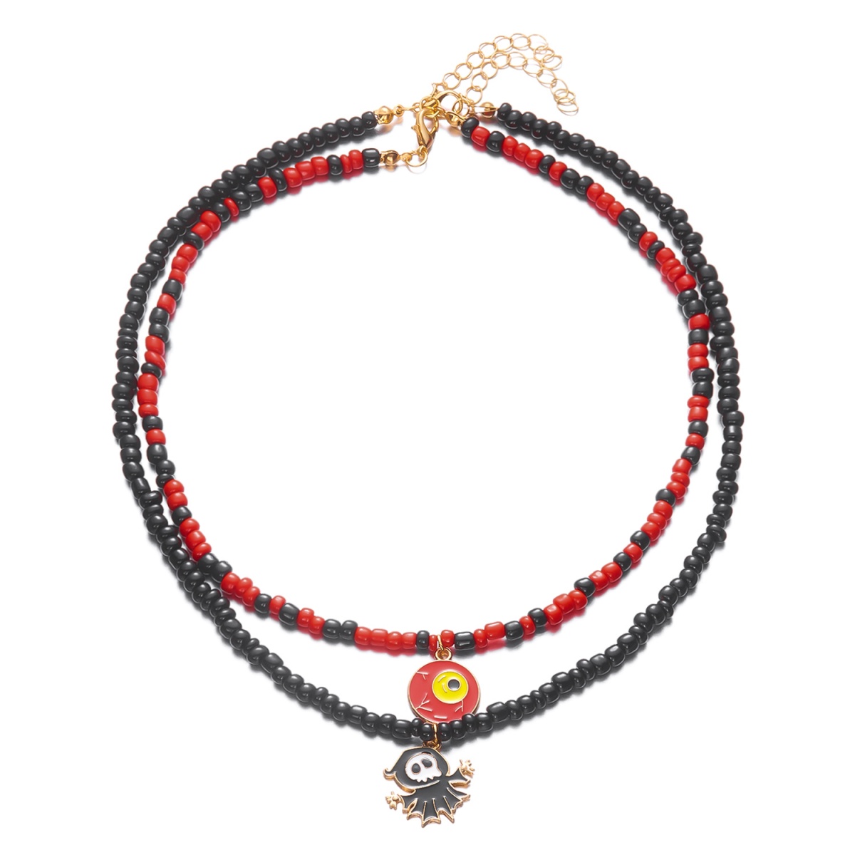 Collier pendentif Double couch - Men Accessories Evil Eye avis et prix