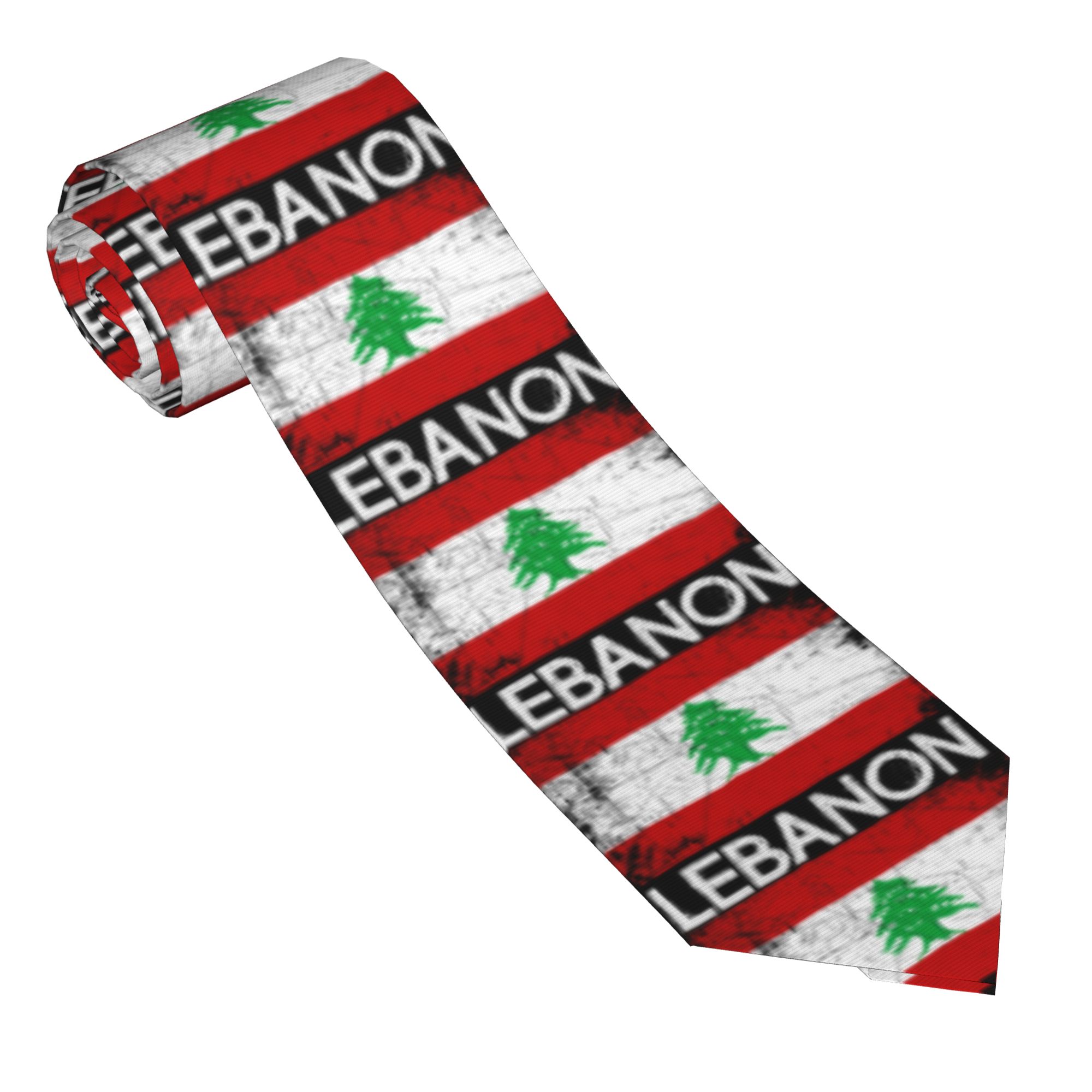 Cravate avec drapeau libanais, - Men Accessories Lebanon avis et prix