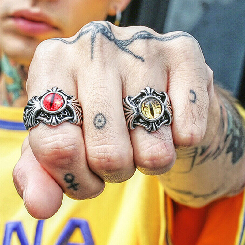 Bague rétro Vines Evil Eye pou - Men Accessories Evil Eye avis et prix
