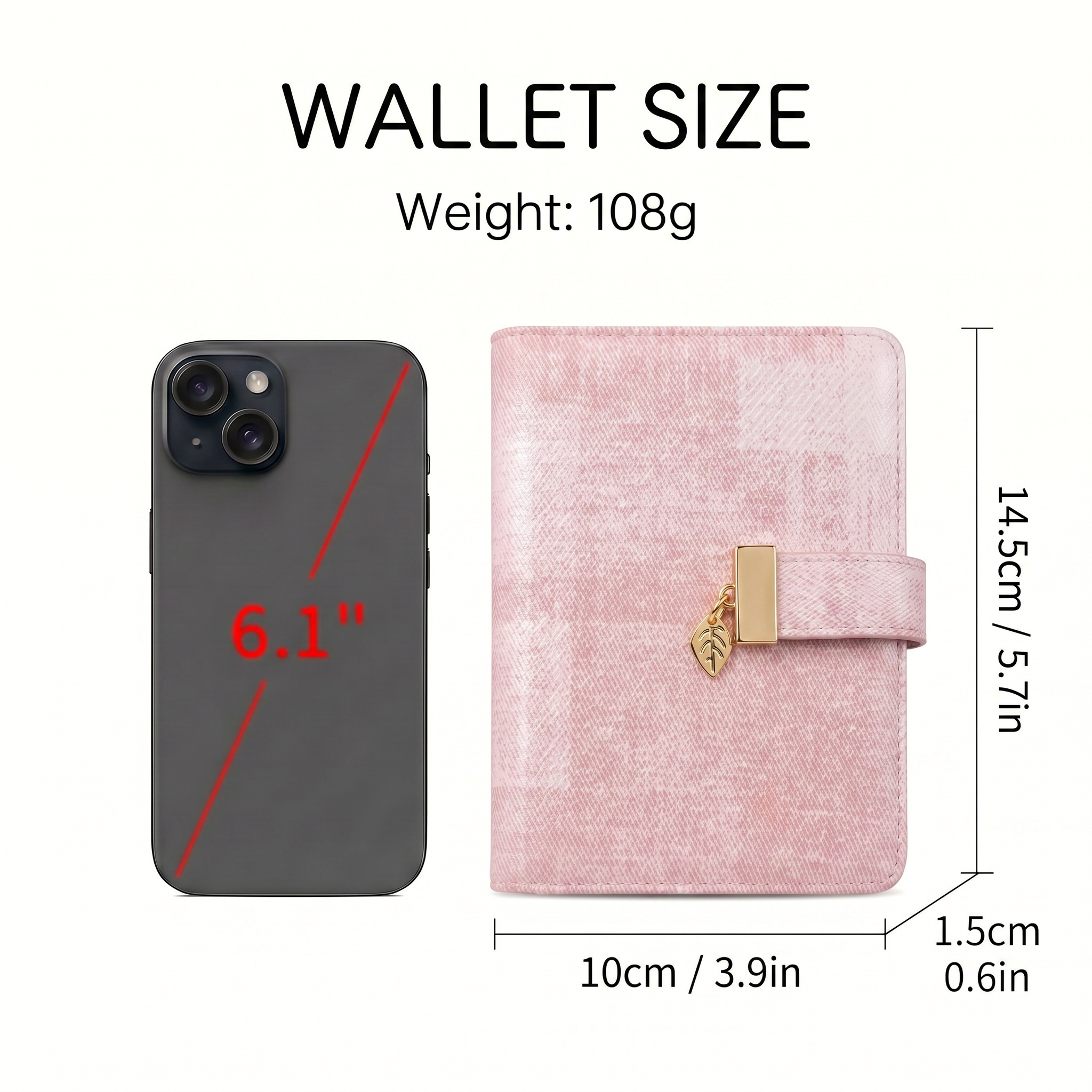 Pomelo Best Pink Plaid RFID Bl - Passport Wallet Rfid avis et prix