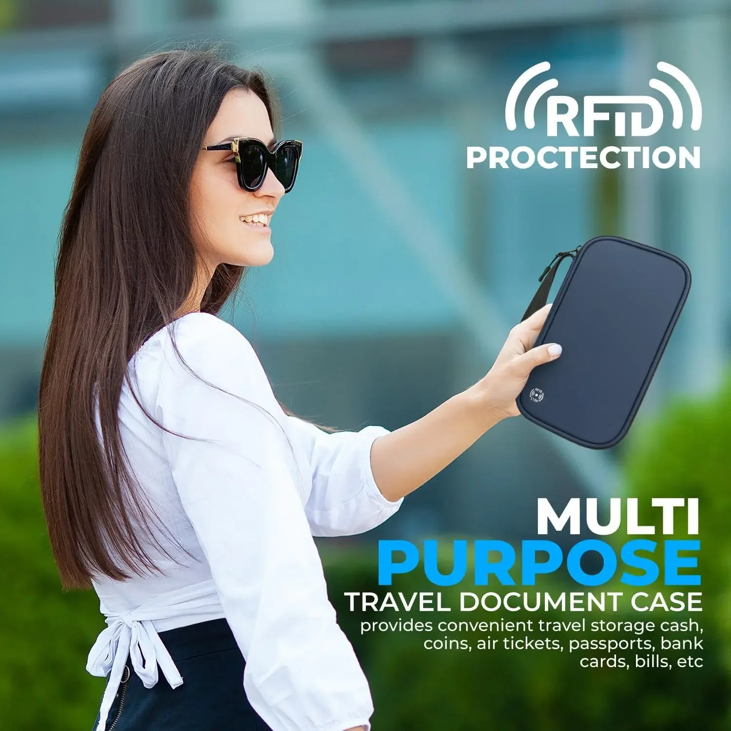 Couverture de passeport de voy - Passport Wallet Rfid avis et prix