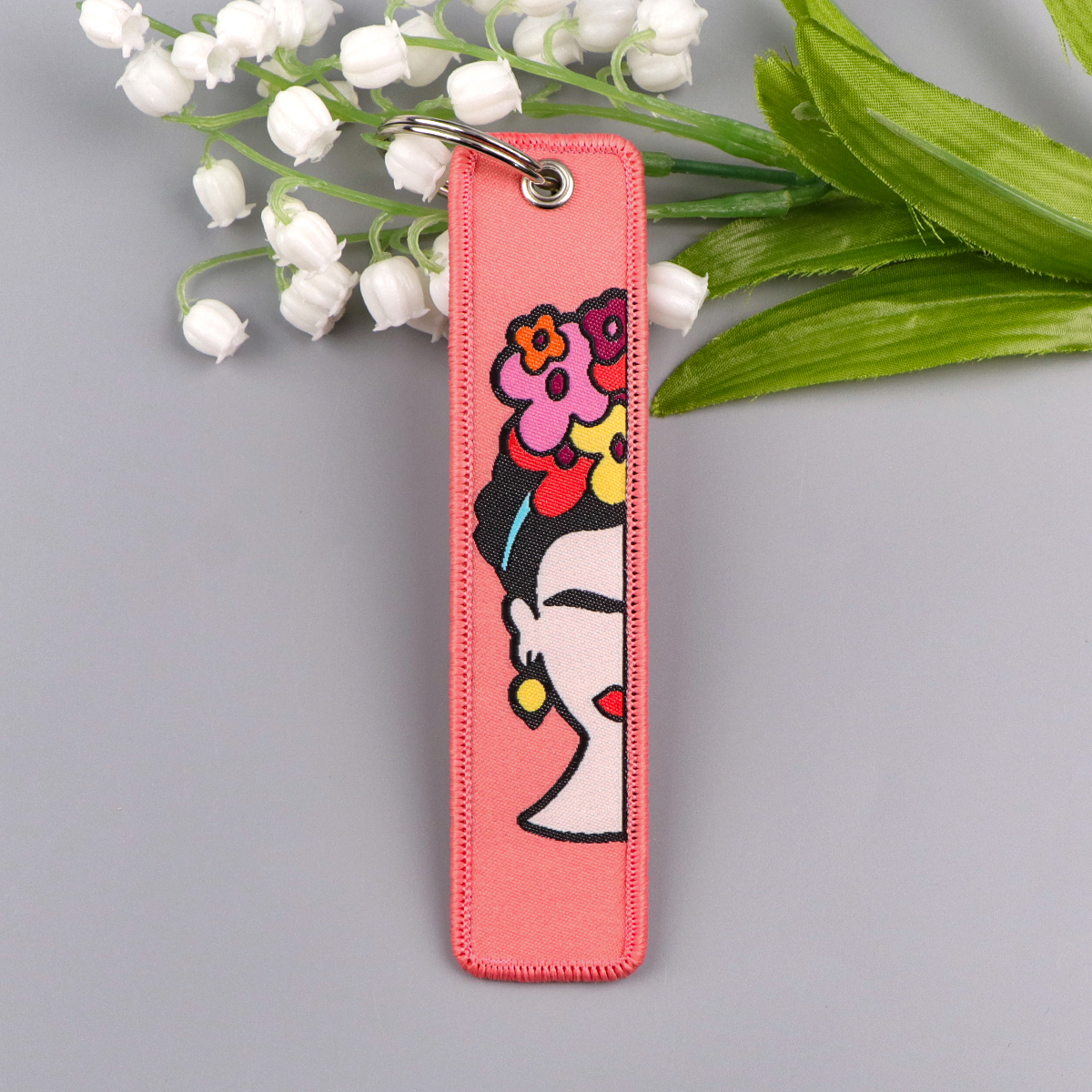Porte-clés brodé Koi, étiquett - Men'S Accessories Quotes avis et prix