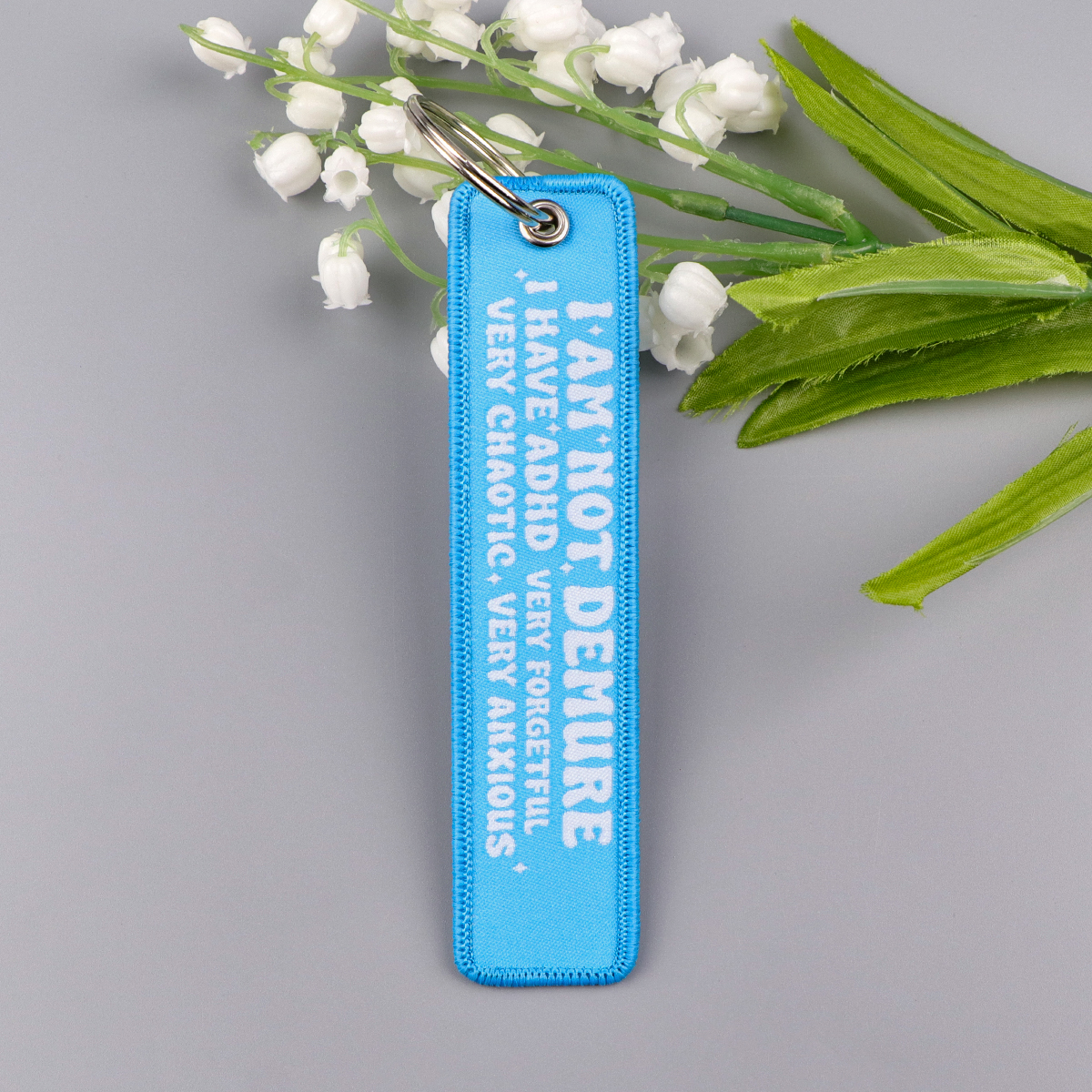 Porte-clés brodé Koi, étiquett - Men'S Accessories Quotes avis et prix