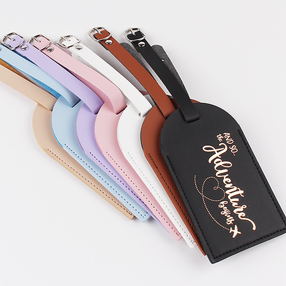 Étiquette de bagage en cuir PU - Men'S Accessories Holder avis et prix