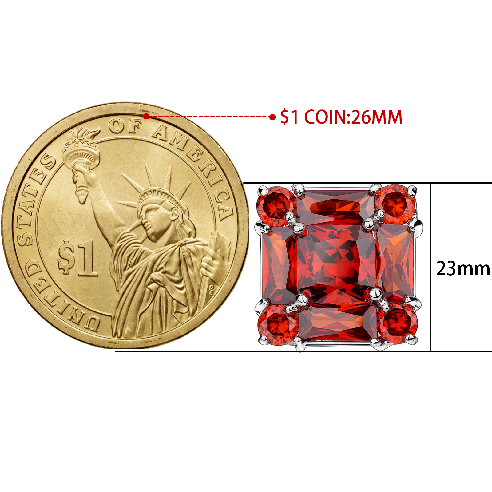 Boutons de manchette coupe en  - Men'S Accessories Best avis et prix